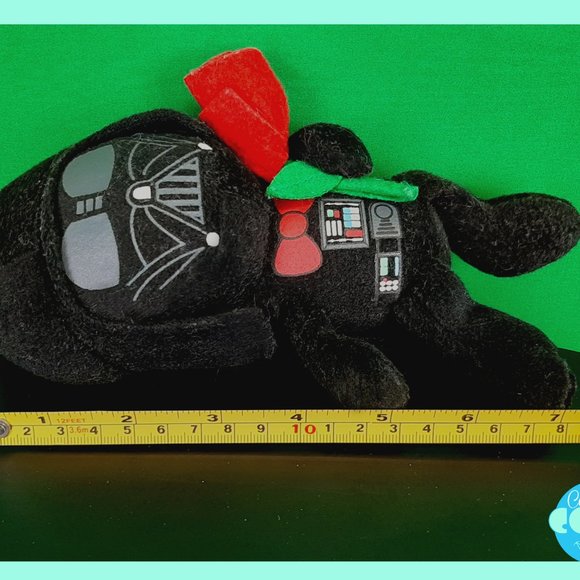 Star Wars Darth Vader 7 inch Plush with Rose an new matching handmade yarn scarf - Picture 6 of 8